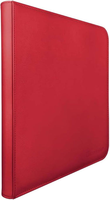 Techzone Geelong ULTRA PRO Binder - 12 pocket Zippered PRO Binder - Red
